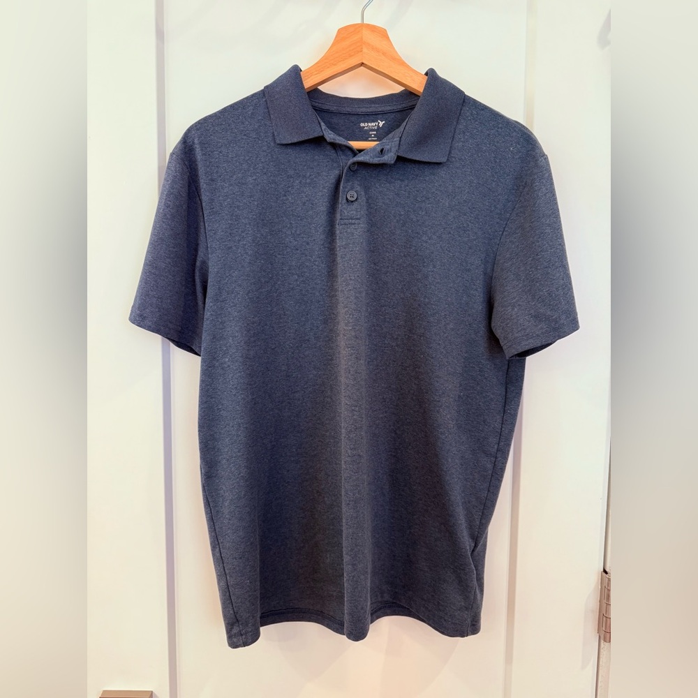 Men’s Size M - Athletic Wear Polo Shirt - Old Navy Active Core Go Fresh